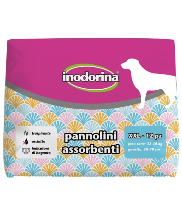 Inodorina Inodorina Absorbent Diapers (S,M,L,XL) 12Pcs