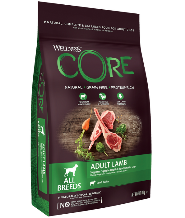 Wellness Core Adult Lamb All Breed 10kg Wellness