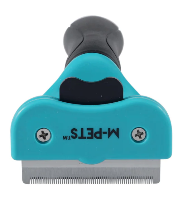 M-Pets - Stylus Self-Cleaning Deshedding Brush for Dogs & Cats - S, M, L