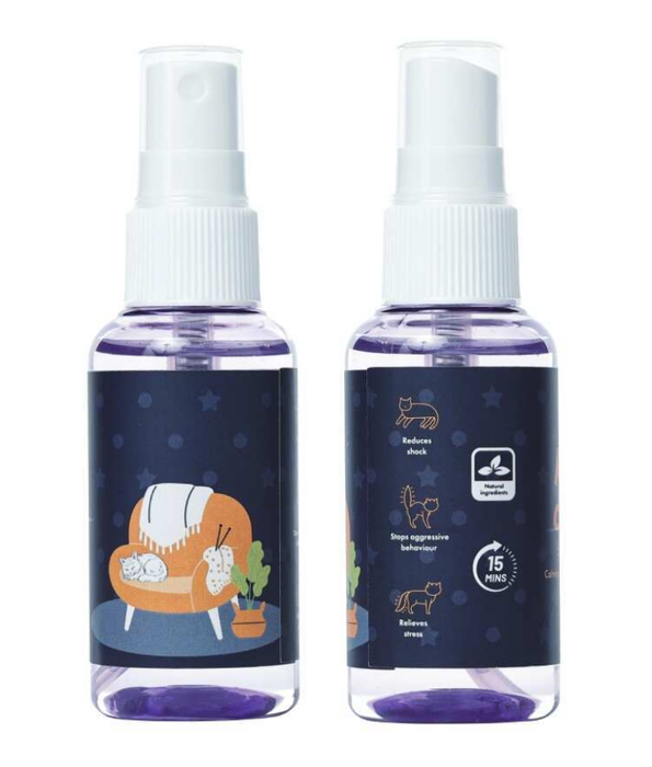 M-Pets - Keep Calm Calming Pheromone Spray for Cats, Stress Relief, Anti-Anxiety & Behavior Support – 60 ml