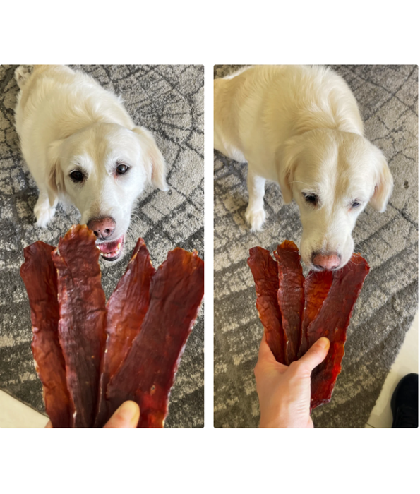 NUFF - The Grinch Giant Steak – Limited Christmas Edition Beef Treats for Dogs