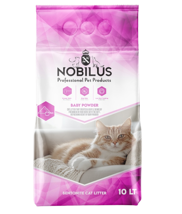 Nobilus Cat Litter Baby Powder 5L-10L