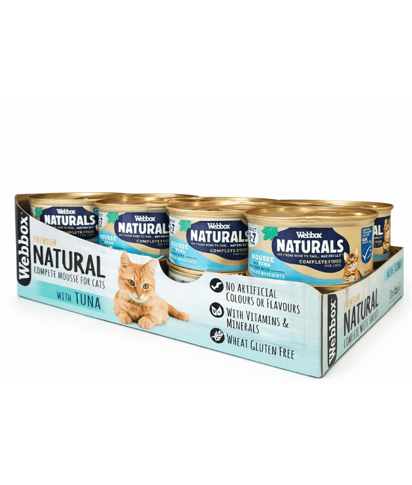 Webbox Naturals Tuna Mousse Wet Cat Food 85g