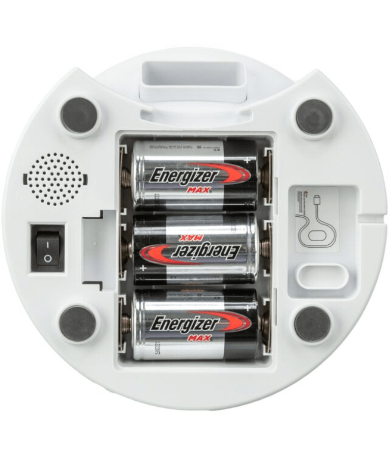 Trixie - TX-S Smart 3.0L Automatic Food Dispenser battery compartment with Energizer batteries