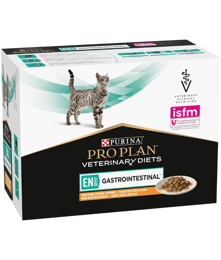 Purina - Pro Plan, Veterinary Diets EN Gastrointestinal Cat Pouch – Chicken 85g