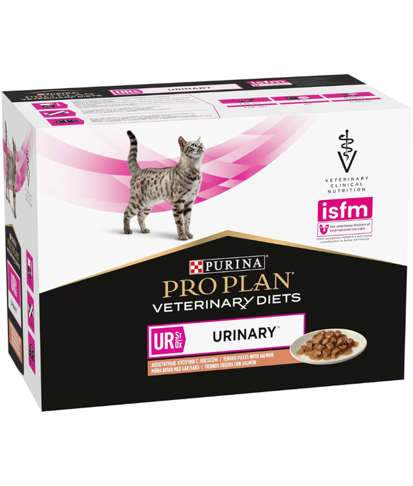 Purina Pro Plan Veterinary Diets UR Urinary Cat Pouch Salmon 85g