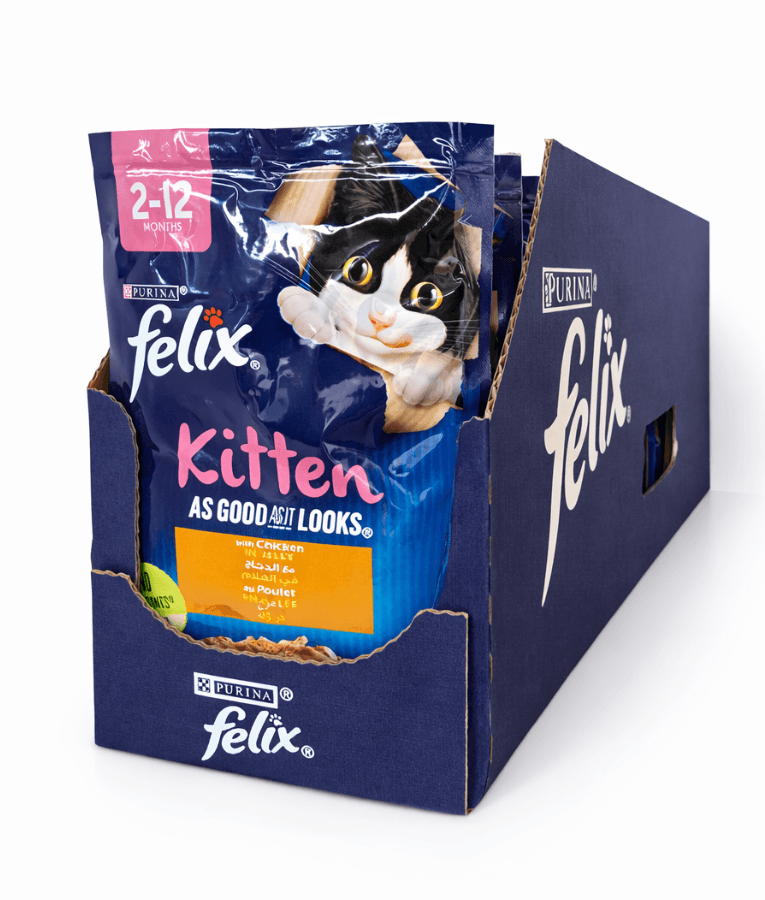 Purina - Felix As Good As It Looks Chicken In Jelly Kitten Wet Cat Food 85g