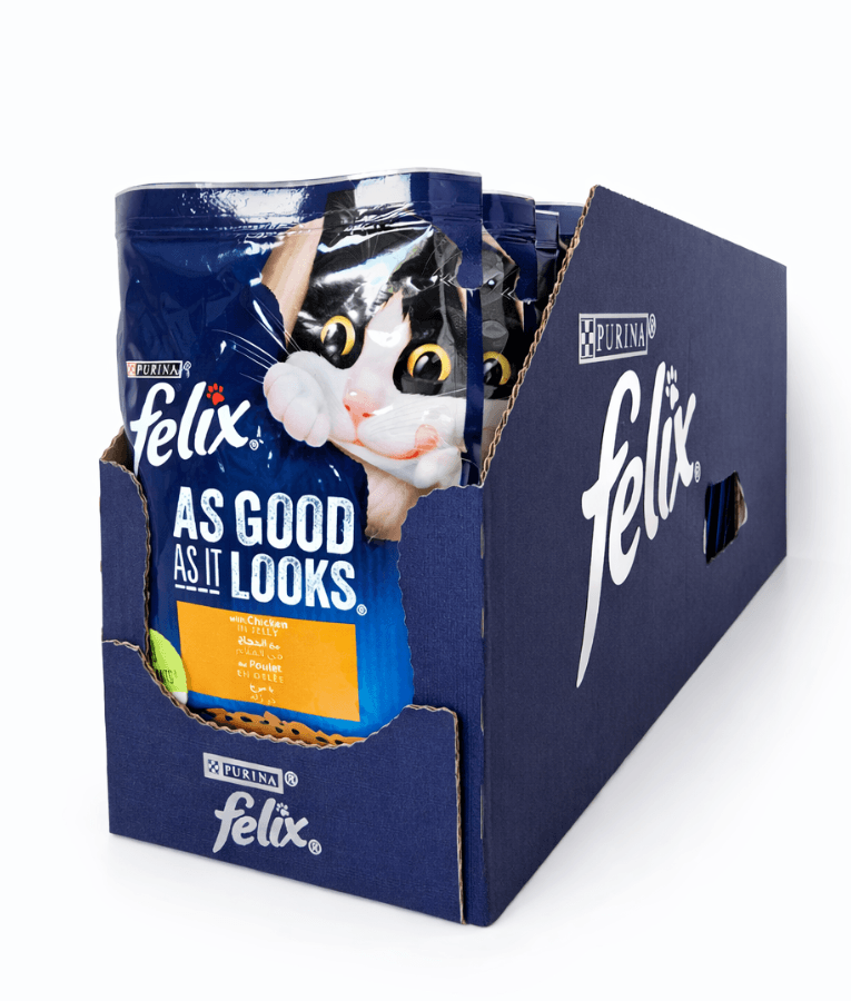 Purina - Felix As Good As It Looks Chicken In Jelly Wet Cat Food 85g