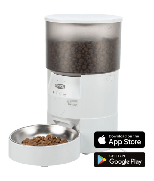 Trixie - TX-S Smart 3.0L Automatic Food Dispenser with app control and pet food bowl