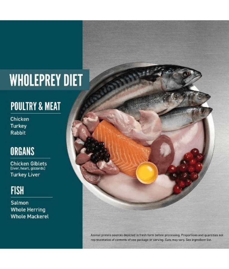 Orijen - Guardian 8, Chicken & Salmon, WholePrey, High-Protein, Grain-Free, Adult Dry Cat Food - 1.8kg