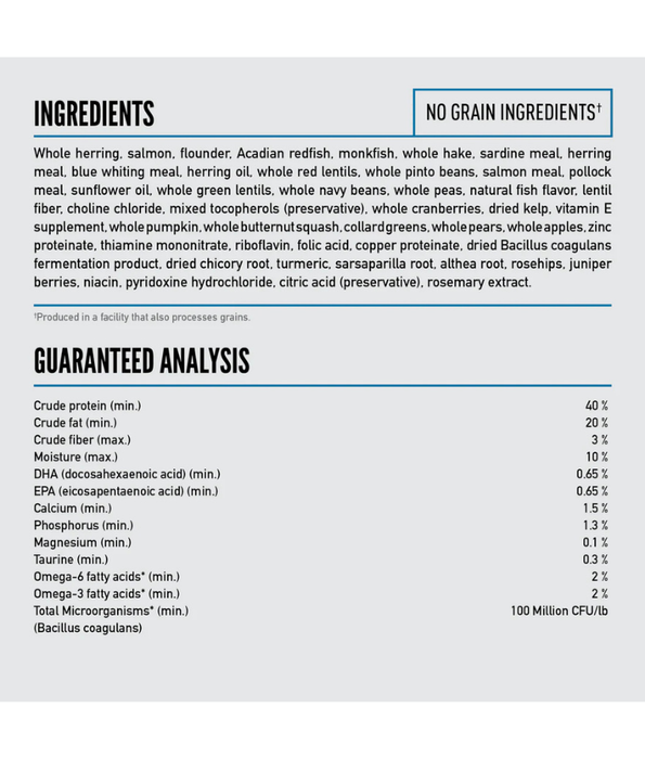 Orijen - Six Fish Recipe, Wild-Caught Fish, High-Protein, Grain-Free, Adult & Senior Dry Cat Food - 1.8kg