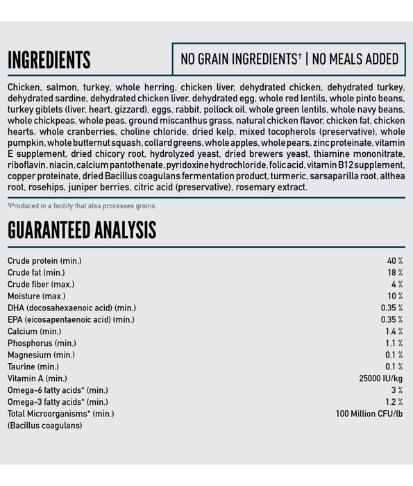 Orijen - Guardian 8, Chicken & Salmon, WholePrey, High-Protein, Grain-Free, Adult & Senior Dry Cat Food - 1.8kg