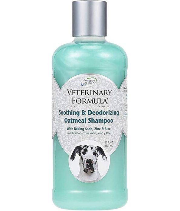 Synergy Labs - Veterinary Formula Solutions, Soothing and Deodorizing Shampoo For Cats & Dogs - 503ml