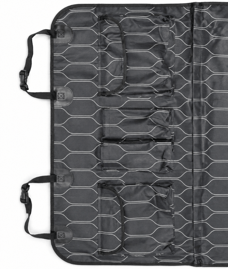 Car Seat Cover - Waterproof Quilted Design, Velcro Attachment, Scratch Protection, Dog Car Seat Protector - L x W 76 x 100 cm