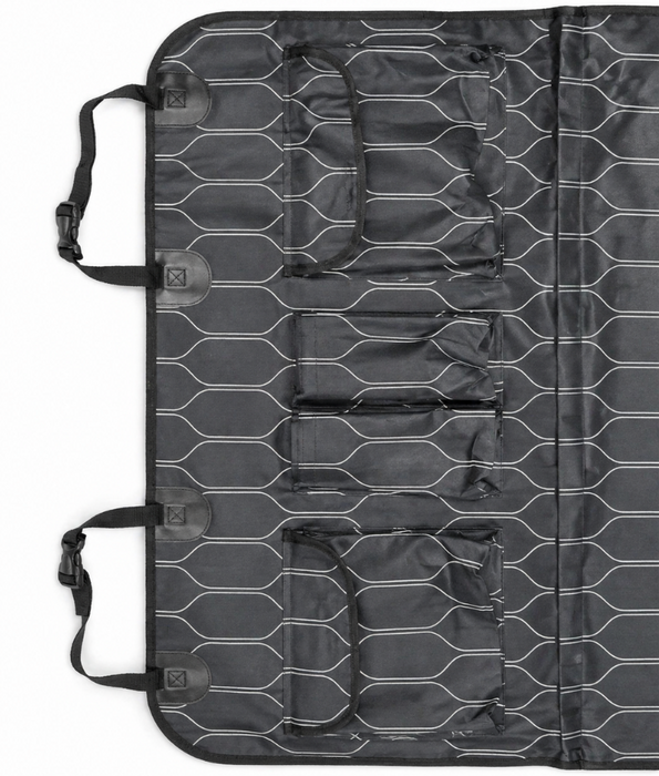 Car Seat Cover - Waterproof Quilted Design, Velcro Attachment, Scratch Protection, Dog Car Seat Protector - L x W 76 x 100 cm