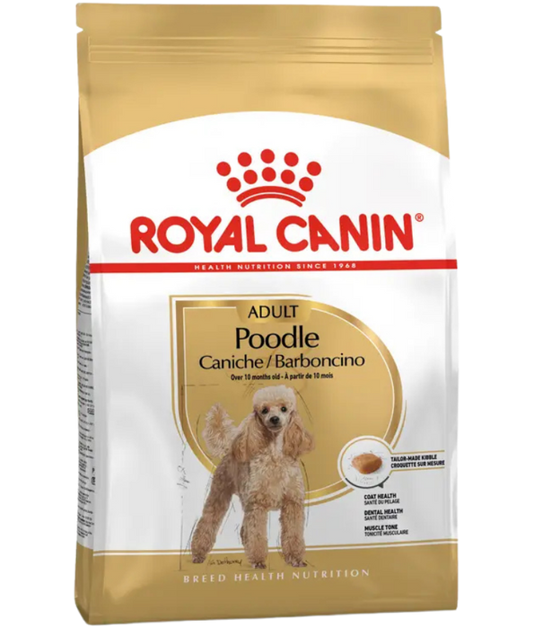 Royal Canin - Poodle Adult Dog, Omega 3 & DHA, Dental Support, Adult, Dry Dog Food - 1.5 kg