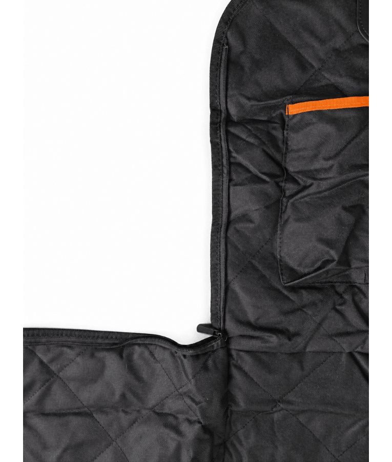 Car Seat Cover - Hammock Style, Waterproof Quilted Design, Anti-Slip Backing - L x W x H 130 x 44 x 45 cm