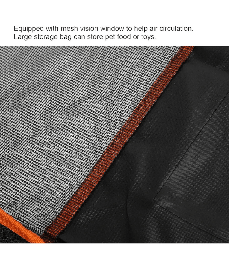 Car Seat Cover - Hammock Style, Waterproof Quilted Design, Anti-Slip Backing - L x W x H 130 x 44 x 45 cm