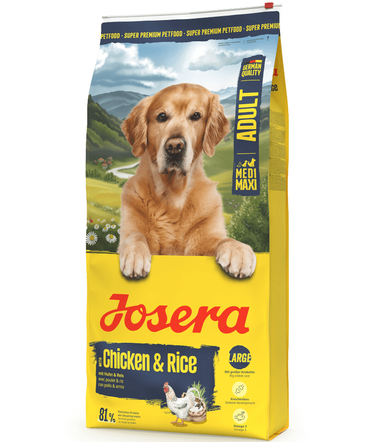 Josera - Large Breeed Chicken & Rice, Adult Dry Dog Food - 12.5 kg