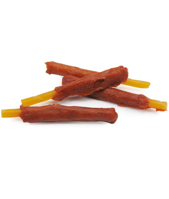 Camon - Calcium Sticks with Duck, Duck, Rice Flour, Gluten-Free, Training Reward, Complementary Treat for Adult Dogs, All Breed Sizes - 80g