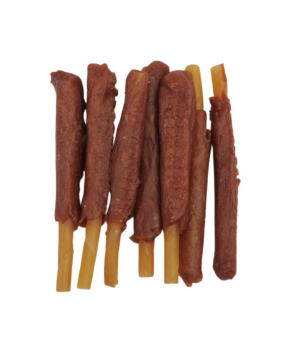 Camon - Calcium Sticks with Duck, Duck, Rice Flour, Gluten-Free, Training Reward, Complementary Treat for Adult Dogs, All Breed Sizes - 80g