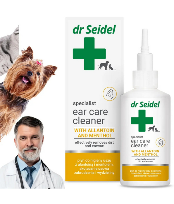 Dr Seidel - Ear Care Cleaner, Allantoin, Menthol, Ear Hygiene, Itch Relief - 75ml