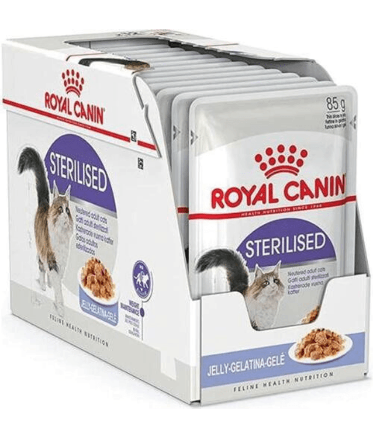 Royal Canin - Sterilised Jelly, Adult, Weight Maintenance, Urinary Health Support, Wet Cat Food - 85g