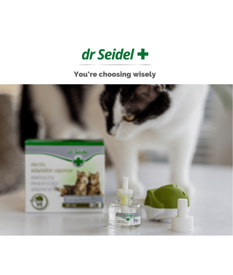 Dr Seidel - Electric Adaptation Vaporizer, Calming Behavioral Support, Stress & Anxiety Relief for Cats - 37 ml - Refill
