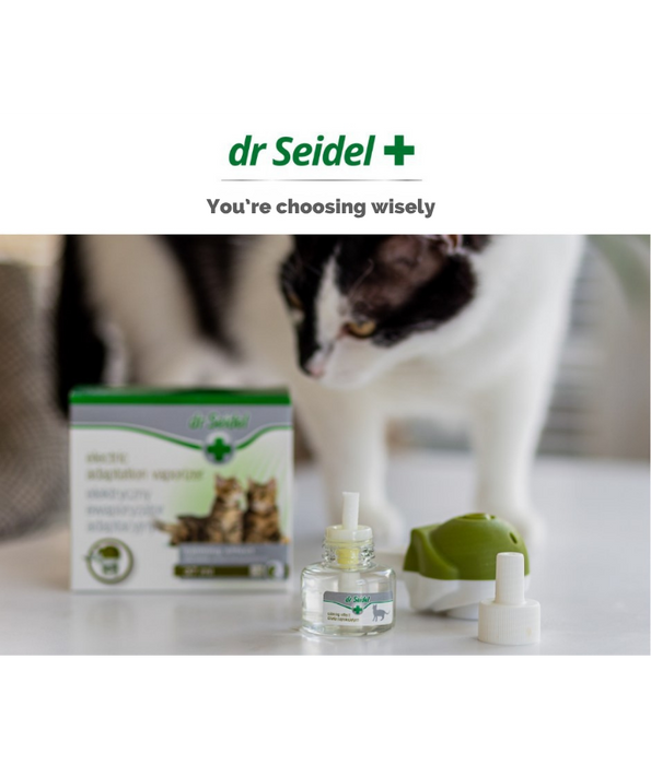 Dr Seidel - Electric Adaptation Vaporizer, Calming Behavioral Support, Stress & Anxiety Relief for Cats - 37 ml - Refill