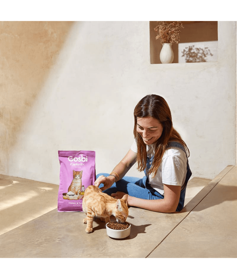 Gosbi - Exclusive, Chicken and Turkey Kitten Dry Cat Food – Growth Formula 1.5kg-6kg