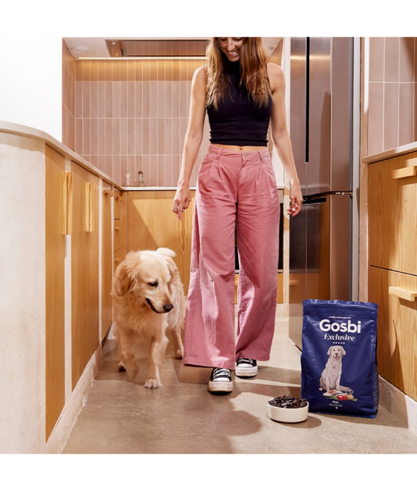 Gosbi - Exclusive, Hypoallergenic Fish Adult Dry Dog Food For Medium Breeds 3kg-12kg