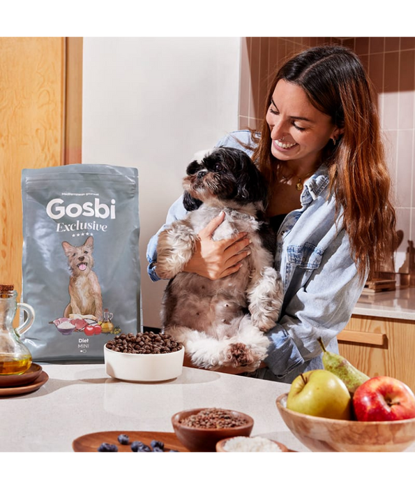 Gosbi - Exclusive, Hypoallergenic Diet Chicken Adult Dry Dog Food For Mini and Small Breeds 2kg