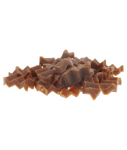 Crunchy cat dental bites made with mackerel for dental care and fresher breath.