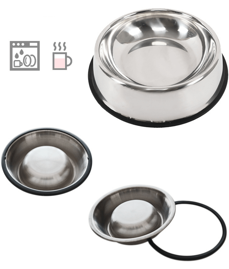 M-Pets Crock Stainless Steel Bowl