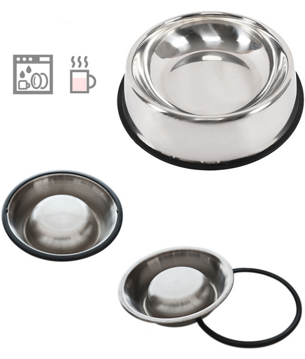 M-Pets Crock Stainless Steel Bowl