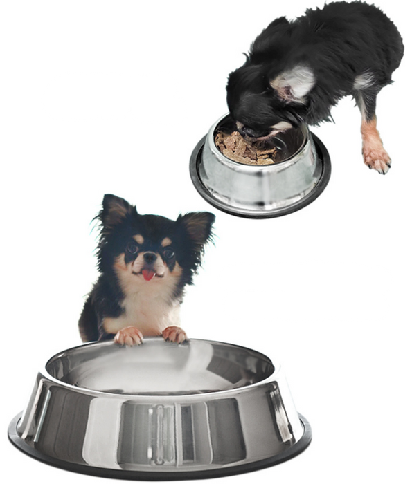 M-Pets Crock Stainless Steel Bowl