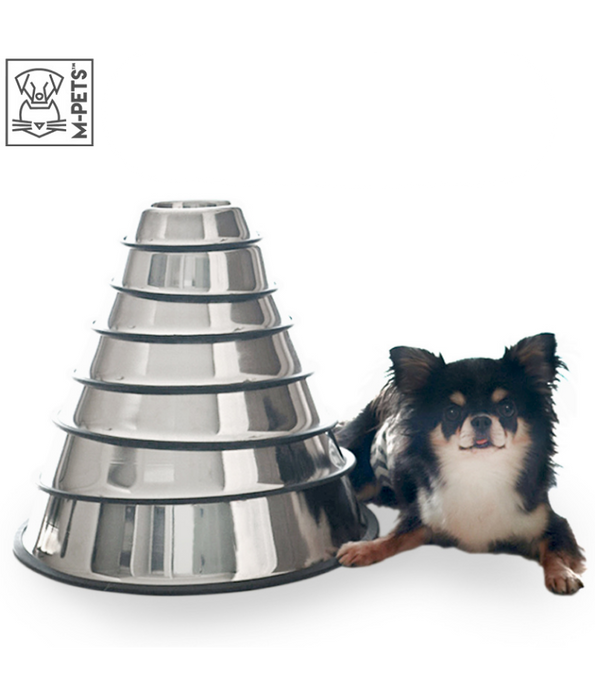 M-Pets Crock Stainless Steel Bowl