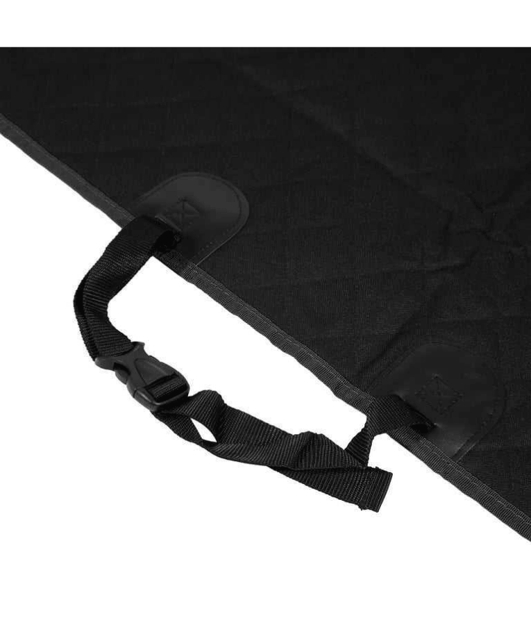 Car Seat Cover - Quilted Waterproof Hammock Style, Non-Slip, Side Flaps & Seat Anchors - L x W x H 134 × 44 x 44 cm
