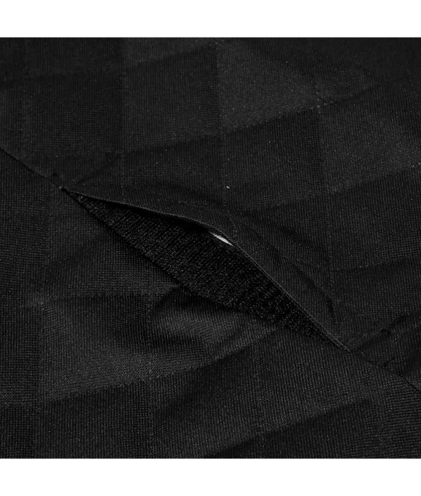 Car Seat Cover - Quilted Waterproof Hammock Style, Non-Slip, Side Flaps & Seat Anchors - L x W x H 134 × 44 x 44 cm