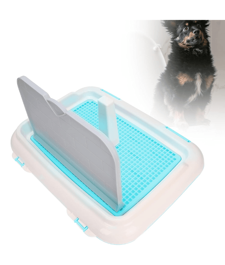 Pee Pad Holder for Dogs, Blue Small 46.5x35 cm