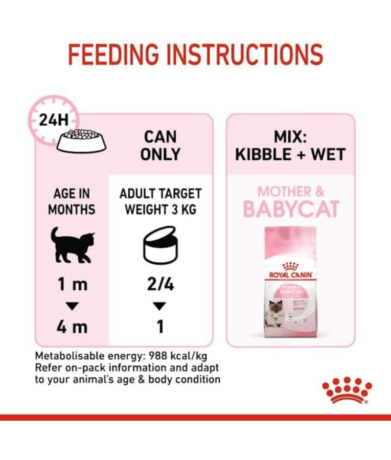 Royal Canin - Mother and Babycat Ultra Soft Mousse 195g