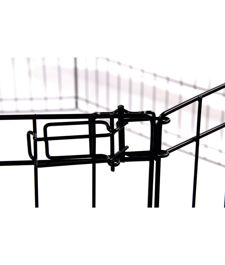 M-Pets puppy play pen foldable steel S - M