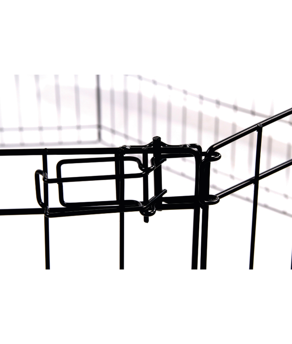 M-Pets puppy play pen foldable steel S - M