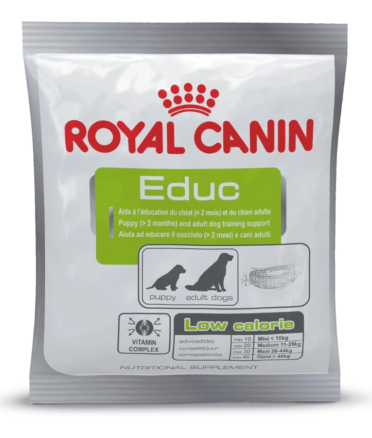 Royal Canin - Educ, Low Calorie, Training Reward, Puppy & Adult Dog Treats - 50g