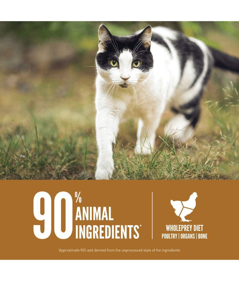 Orijen - Original Cat, Chicken, Turkey & Fish, High-Protein, Grain-Free, WholePrey, Adult & Senior Dry Cat Food - 340g - 1.8kg - 5.4kg
