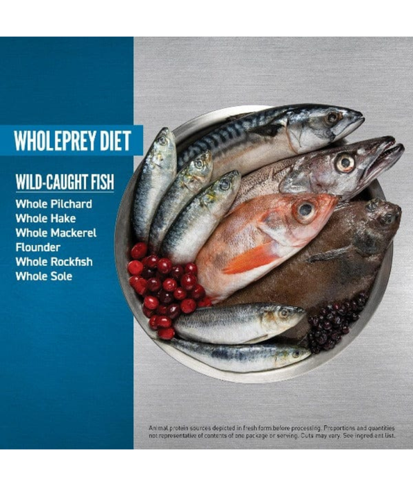 Orijen - Six Fish Recipe, Wild-Caught Fish, High-Protein, Grain-Free, Adult & Senior Dry Cat Food - 1.8kg