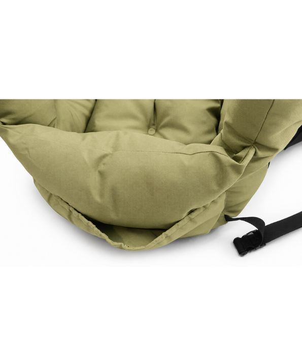 King Queen - Pet Car Seat Bed, Cushioned Travel Booster with Storage Pocket, Cats & Small-Medium Dogs - 60 x 60 x 30 cm