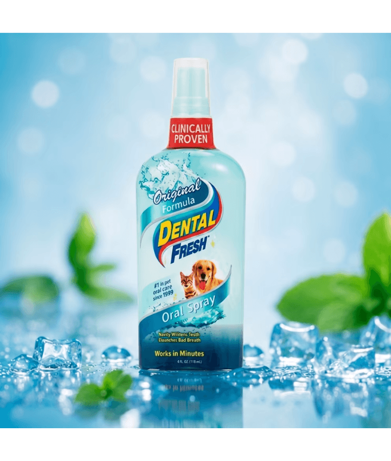 Synergy Labs - Dental Fresh, Oral Spray For Dogs & Cats - 118ml