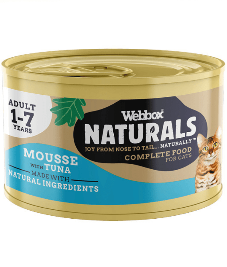 Webbox Naturals Tuna Mousse Wet Cat Food 85g