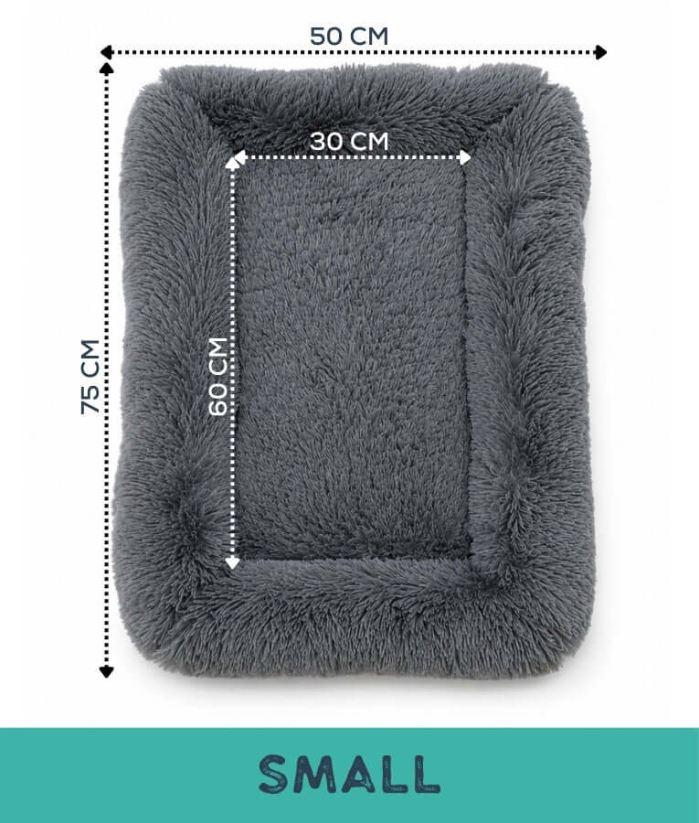 PawComfort - Plush Calming Pet Bed, Ultra-Soft Long Fur Comfort for Dogs & Cats - S, M, L